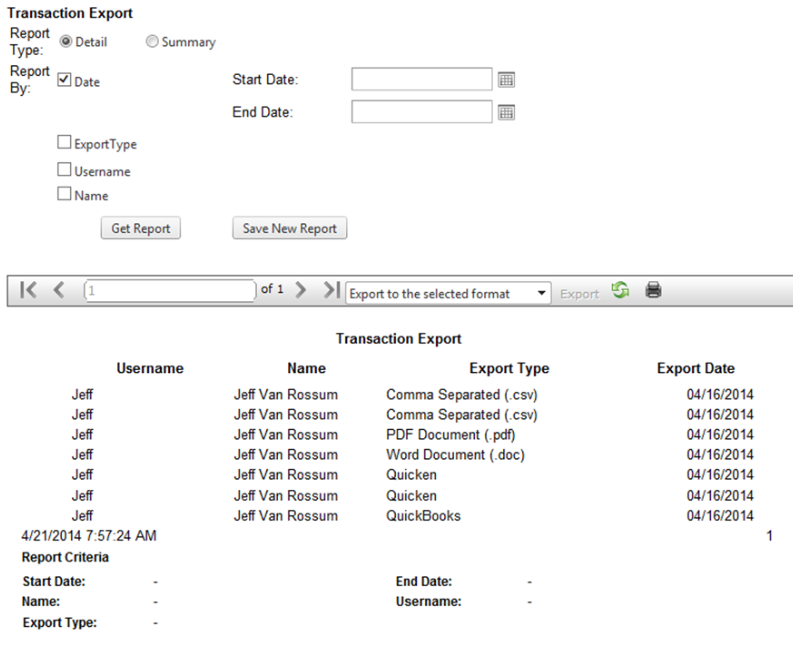 transaction-export-report
